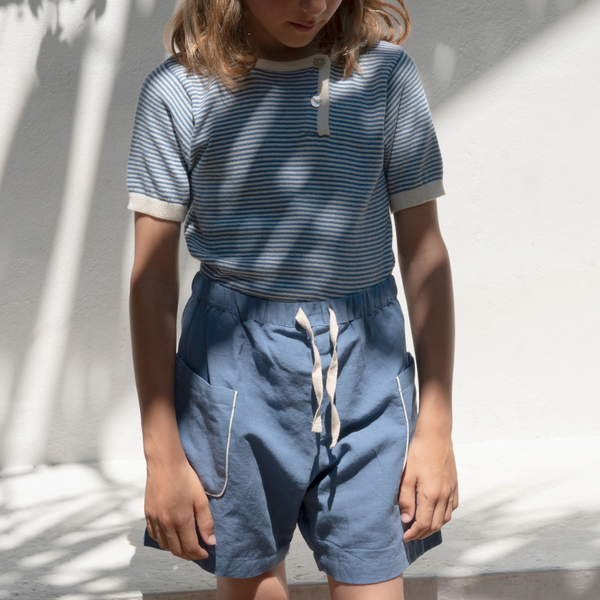 BIRCH SHORTS, BLUEJAY