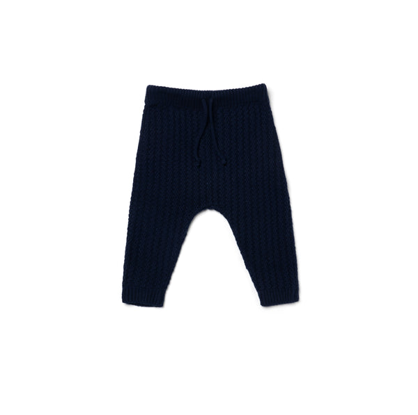 Concord Knit Pants, Navy