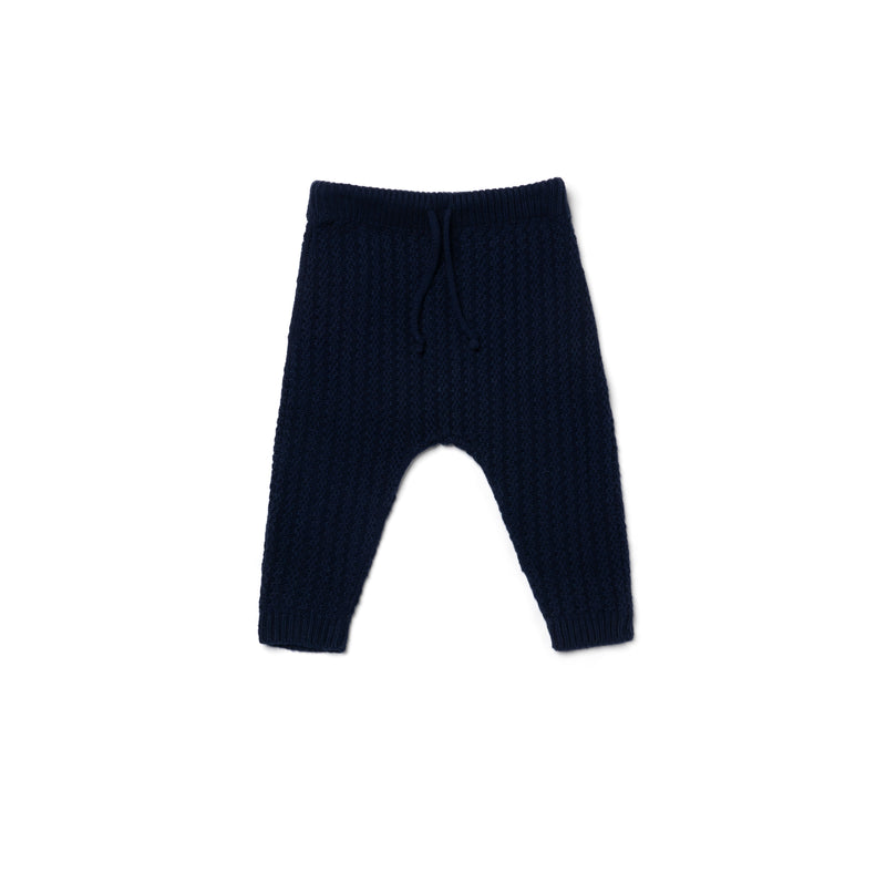 Concord Knit Pants, Navy