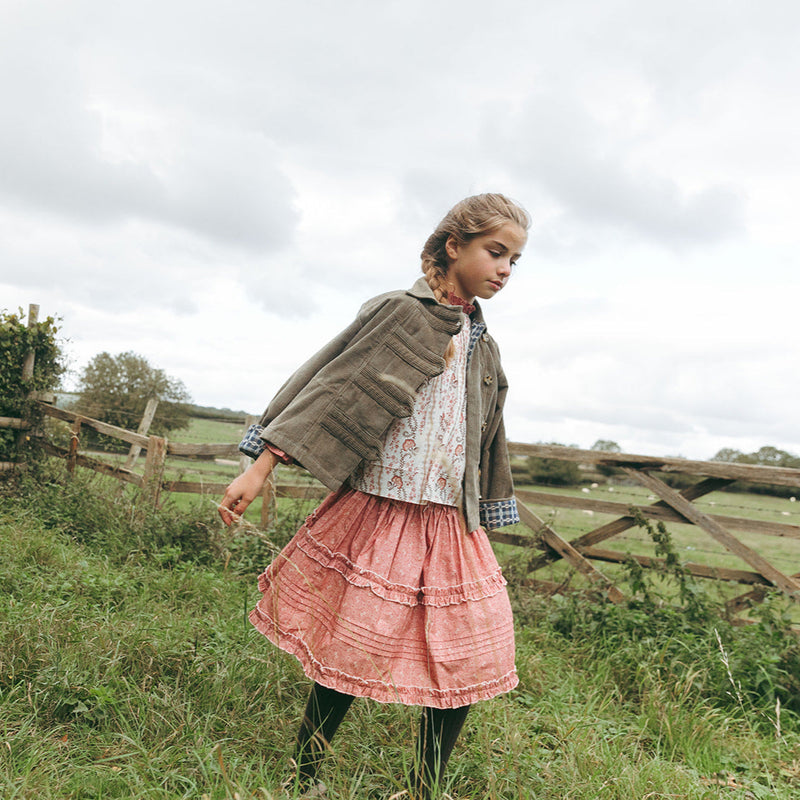 LILY SKIRT, OLD ROSE