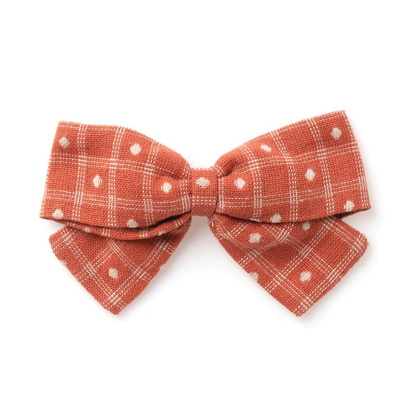 BIG BOW, AUBURN YARN DYE