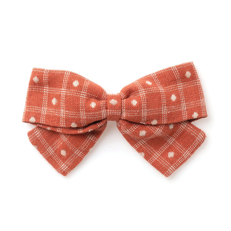 BIG BOW, AUBURN YARN DYE