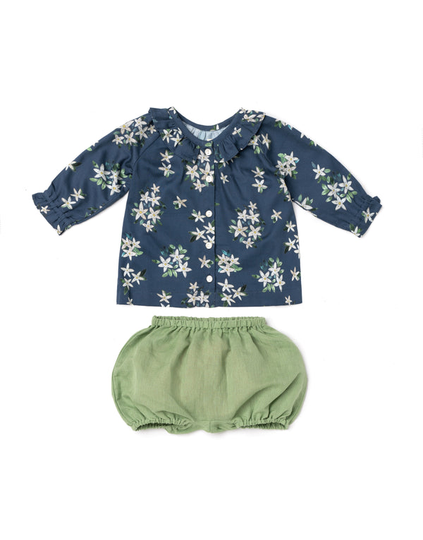 IRIS SET, JASMINE PRINT