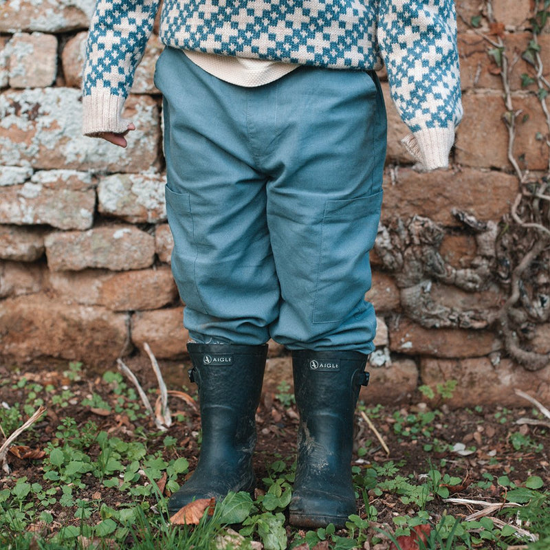 OAK PANTS, BLUE
