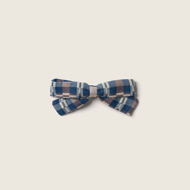SMALL BOW, DOUBLE-SIDED YARN DYE