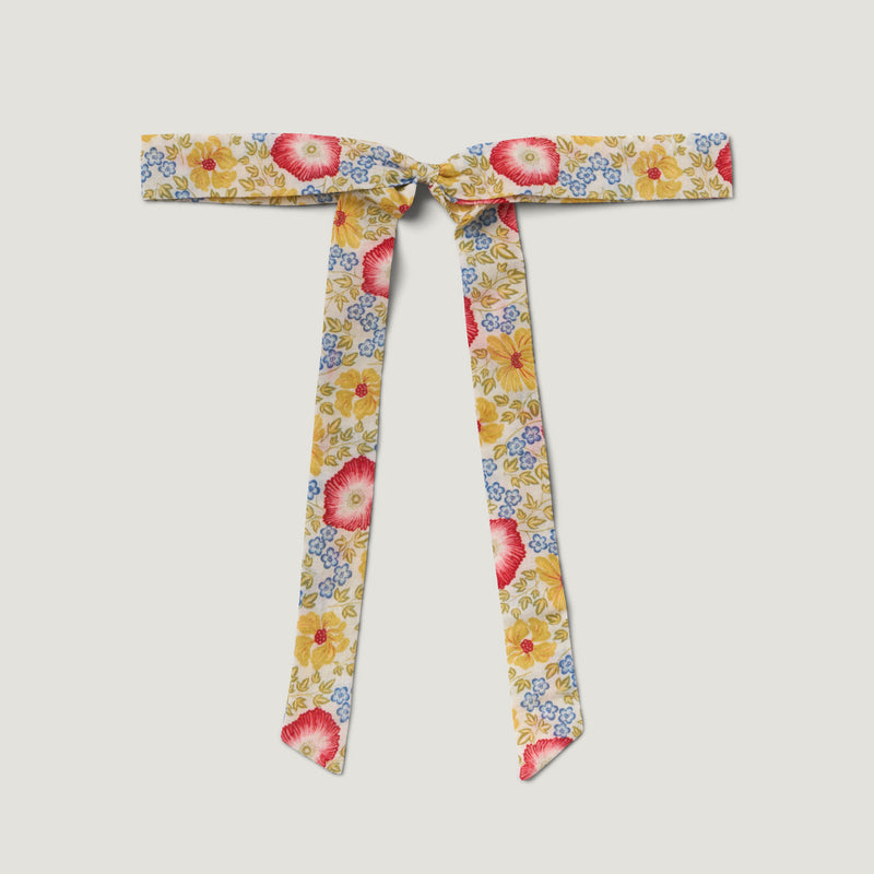 RIBBON BOW, POPPY FIELD