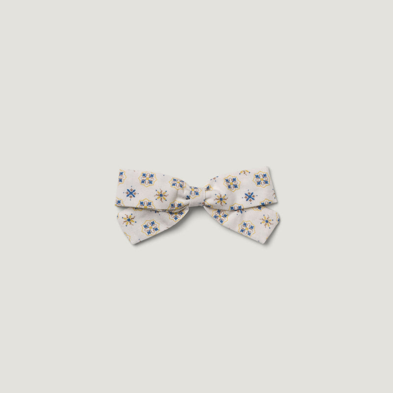 SMALL BOW, TILE PRINT