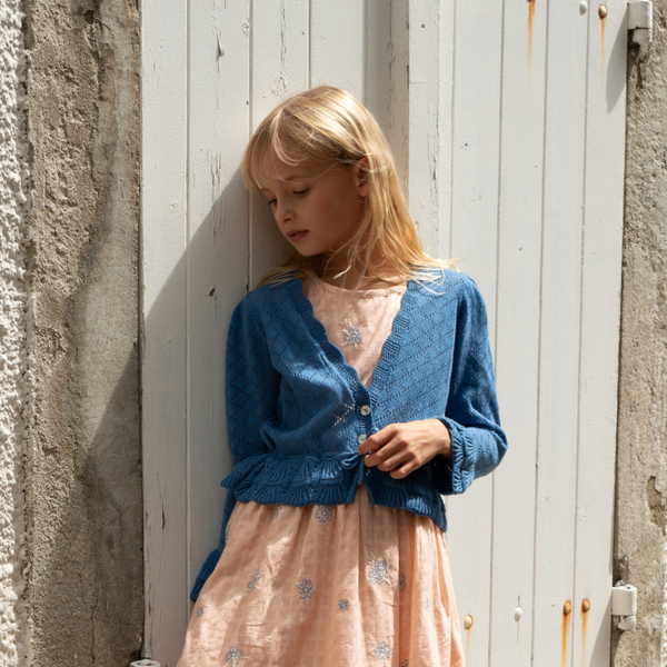 CARDIGAN, BLUEJAY