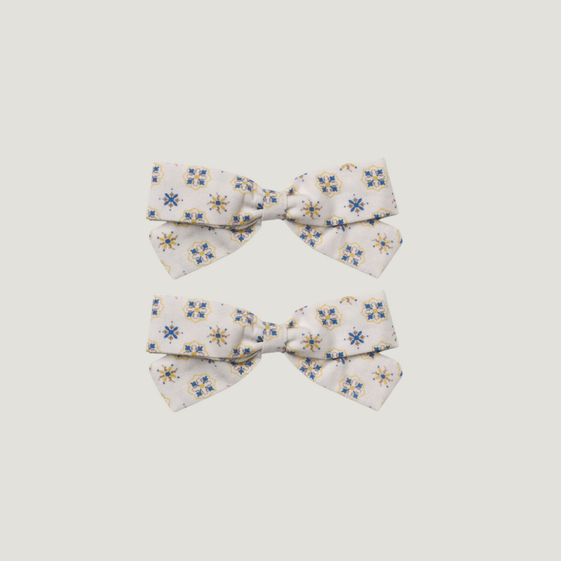 BOW SET, TILE PRINT