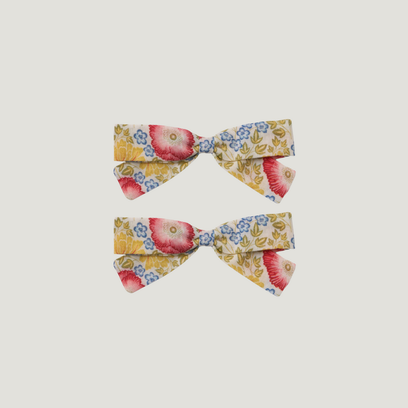 BOW SET, POPPY FIELD