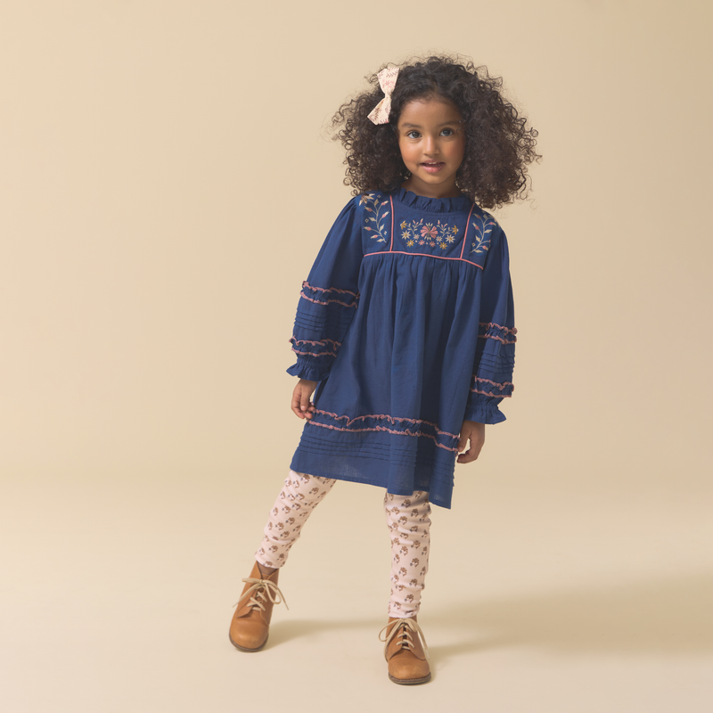 AMELIA DRESS, BIJOU BLUE