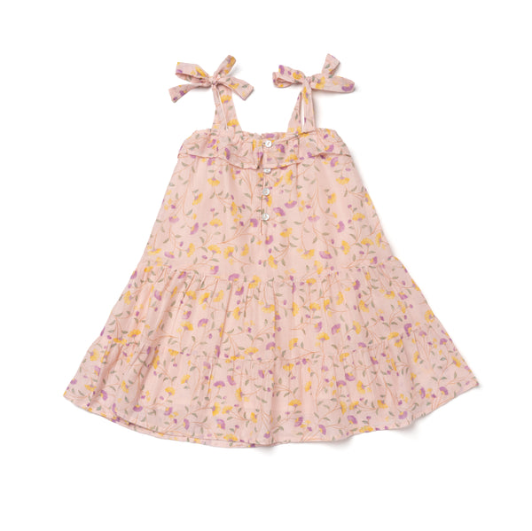 DAHLIA DRESS, PINK FLORAL