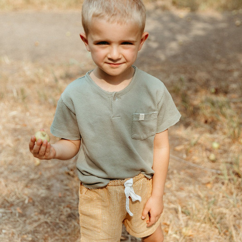 BIRCH SHORTS, TINY CHEX