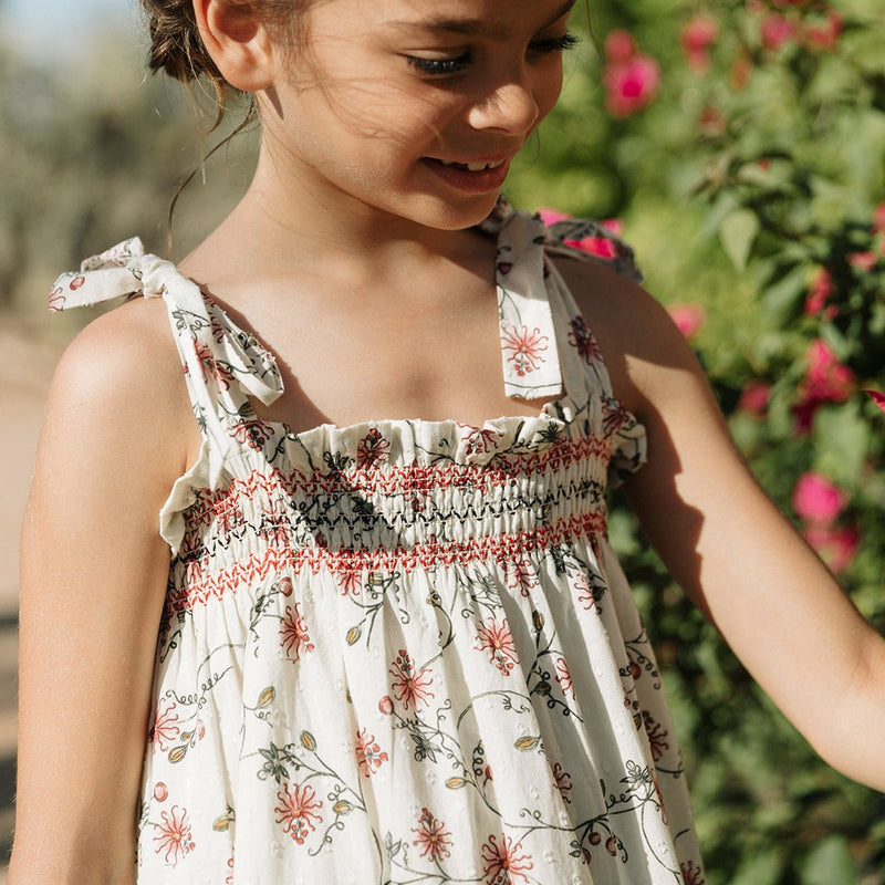 DAHLIA DRESS, DESERT VINE PRINT