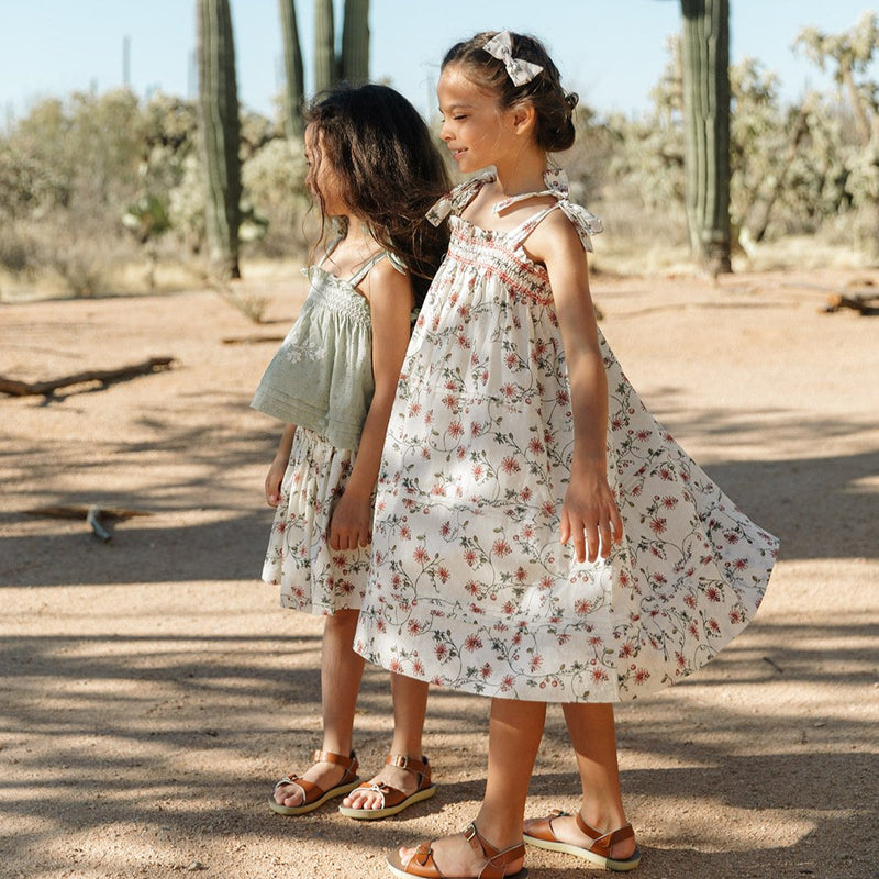 DAHLIA DRESS, DESERT VINE PRINT