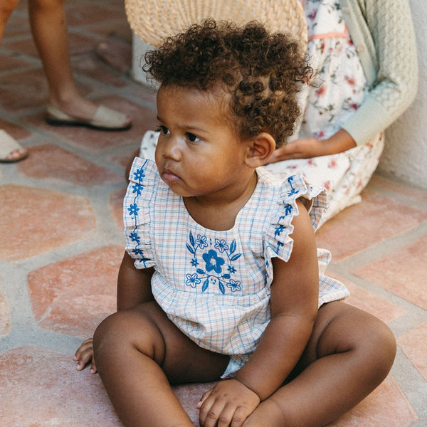 FLORA ROMPER, DESERT SUNSET CHEX