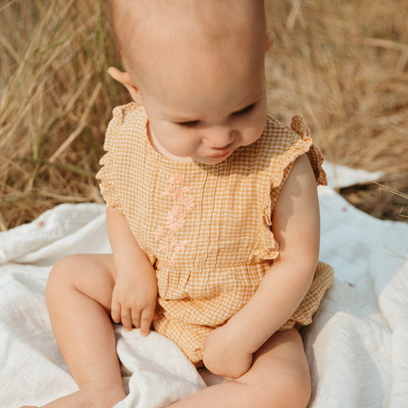 FLORA ROMPER, TINY CHEX