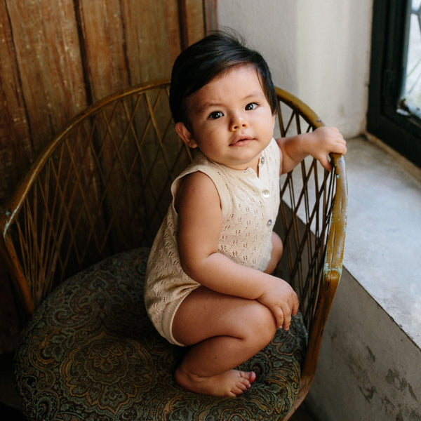 ASTER ONESIE, CREAM