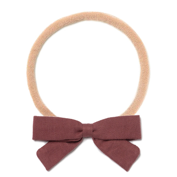 HEADBAND BOW, ROSE