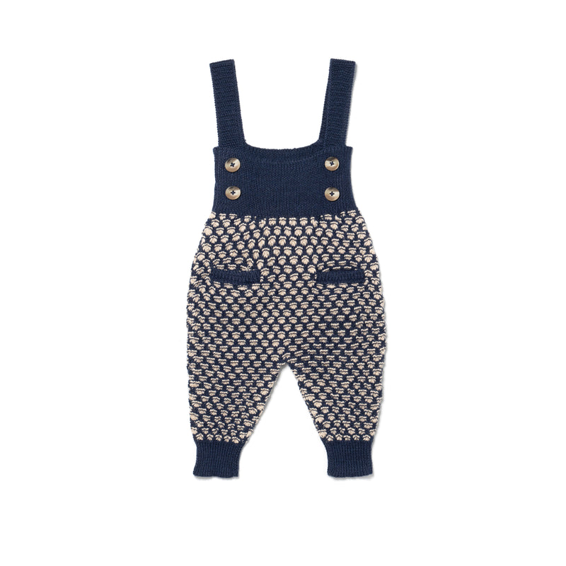 ACORN JUMPER, NAVY AND CREAM