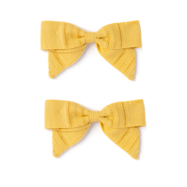 BOW SET, MUSTARD