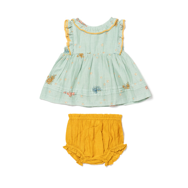 ARI SET, MINTY GREEN PRINT