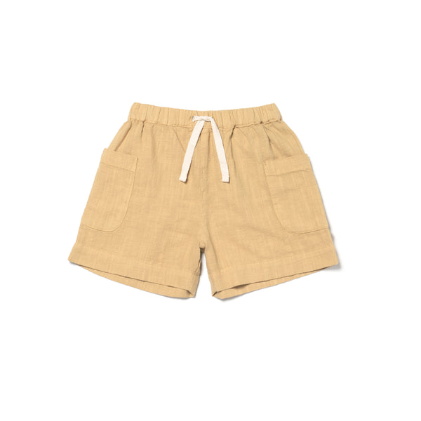 BIRCH SHORTS, MUSTARD
