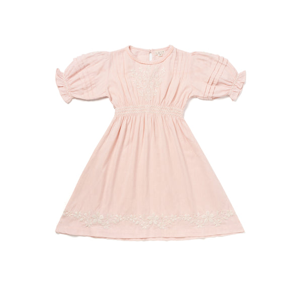 ELEANOR DRESS, EVENING SAND