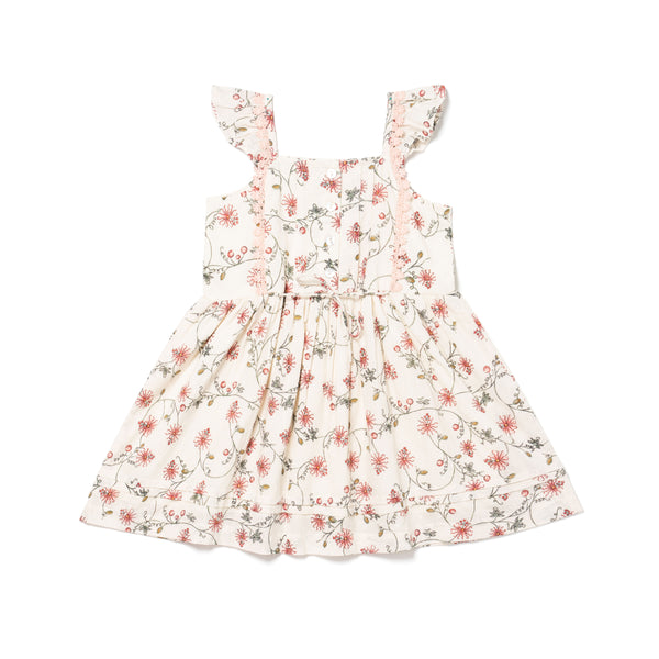 PINAFORE DRESS, DESERT VINE PRINT