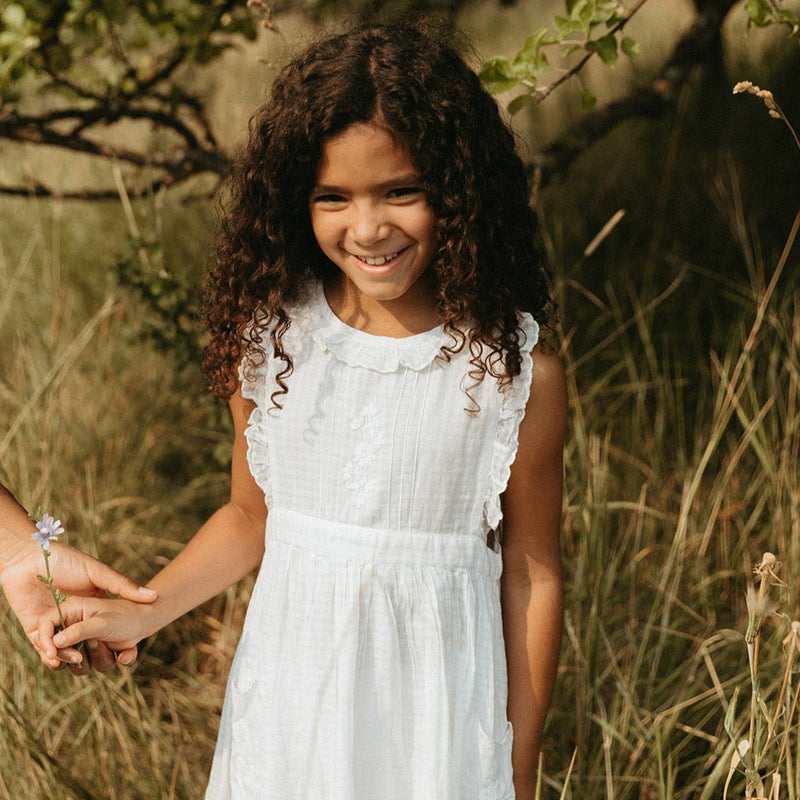 CLOVER DRESS, SALT