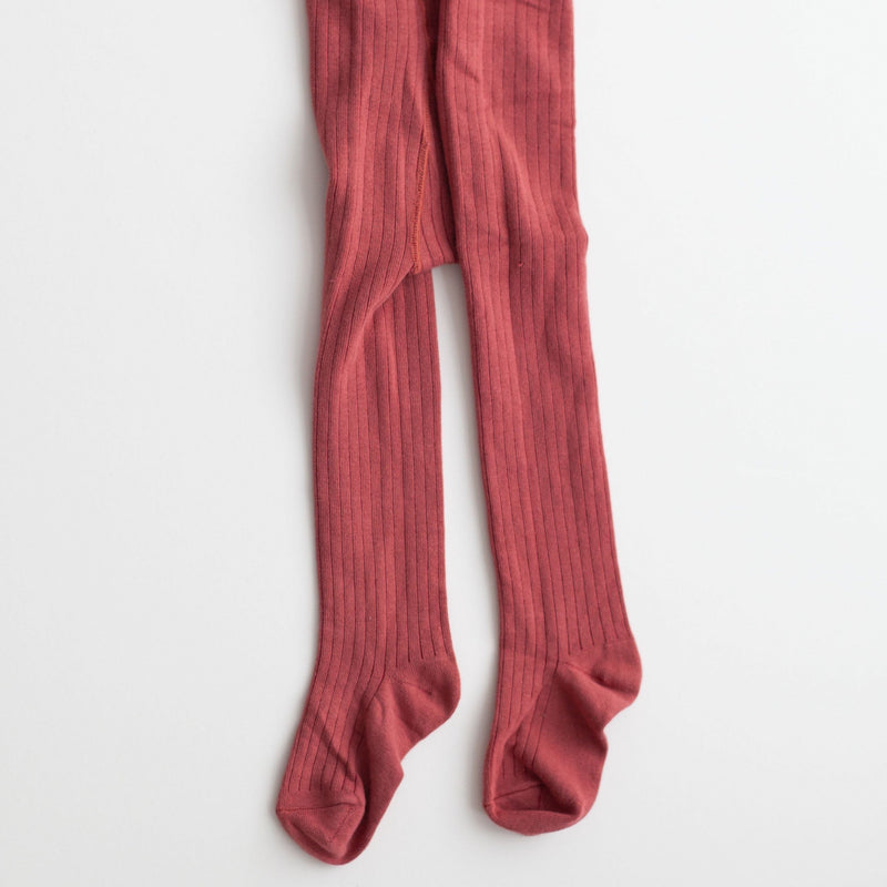 COTTON TIGHTS, RUST